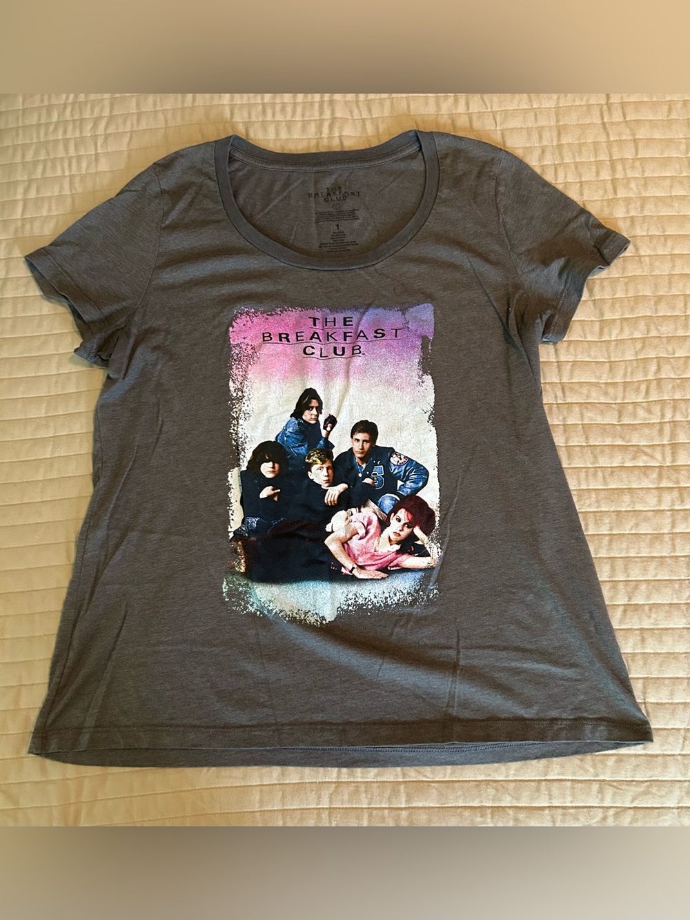 The Breakfast Club Girls' Graphic Tee - Charcoal